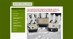 Desktop Screenshot of newtonstreetdesigns.com